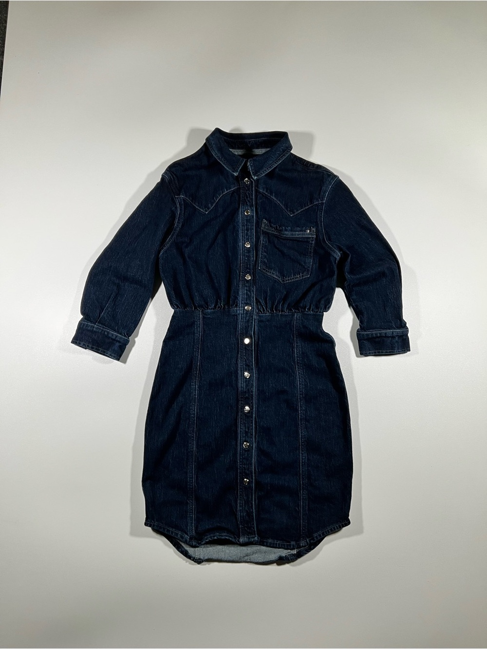 Only Blue Denim Shirt Dress